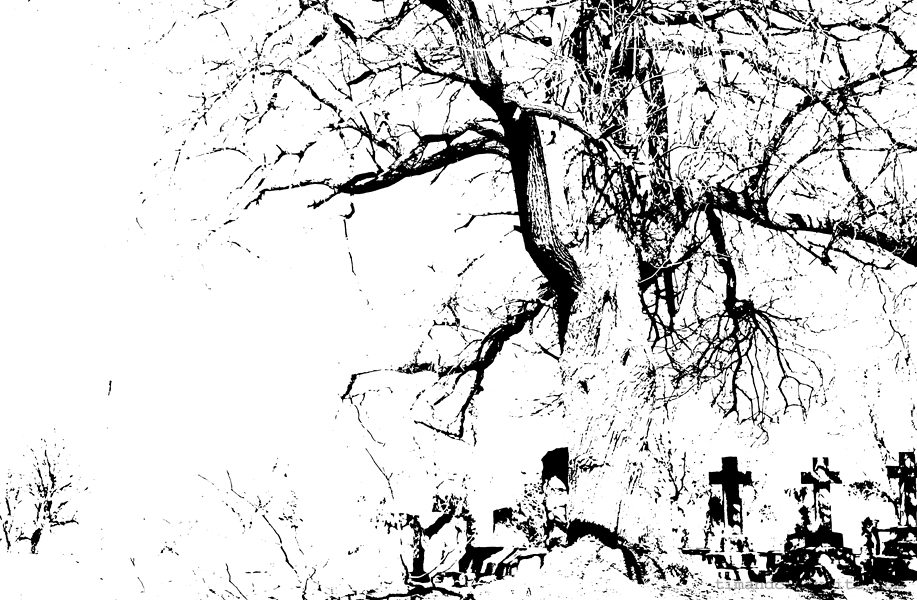 white post