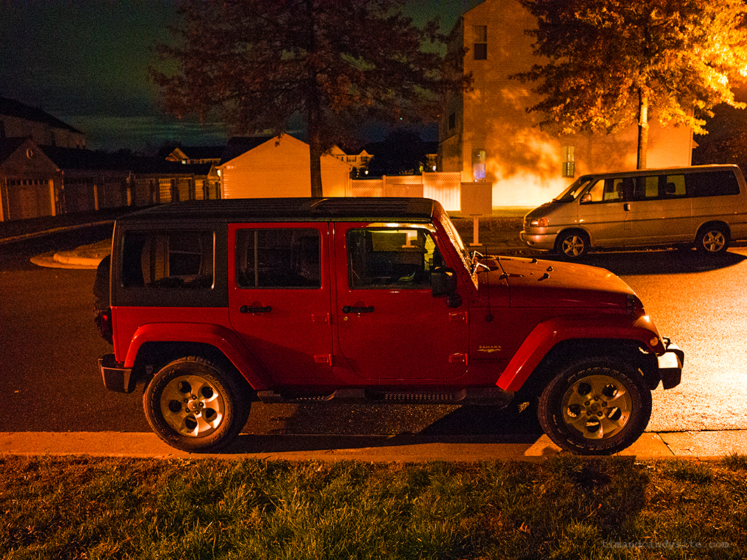 jeep and van